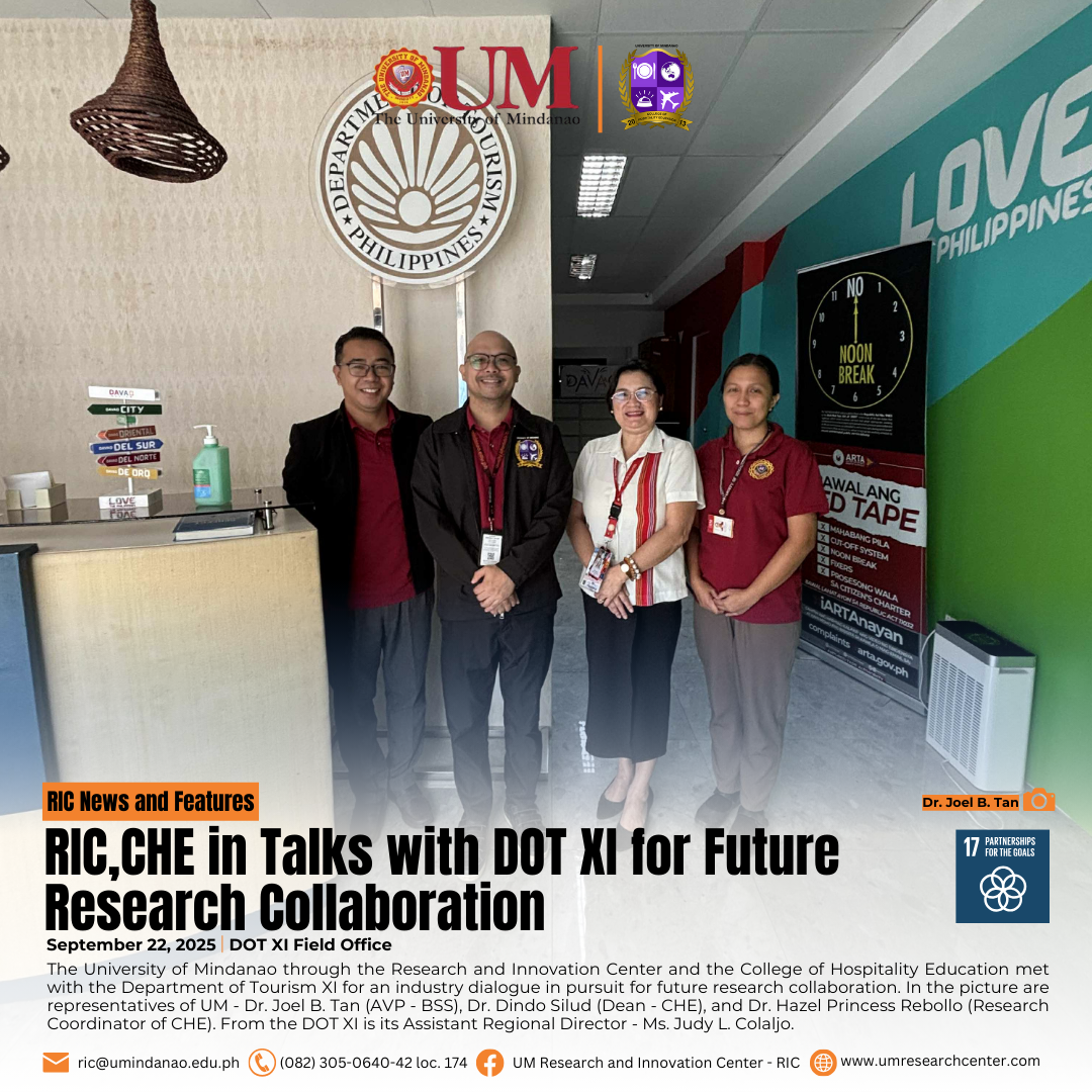 RIC, CHE in Talks with DOT XI for Future Research Collaboration